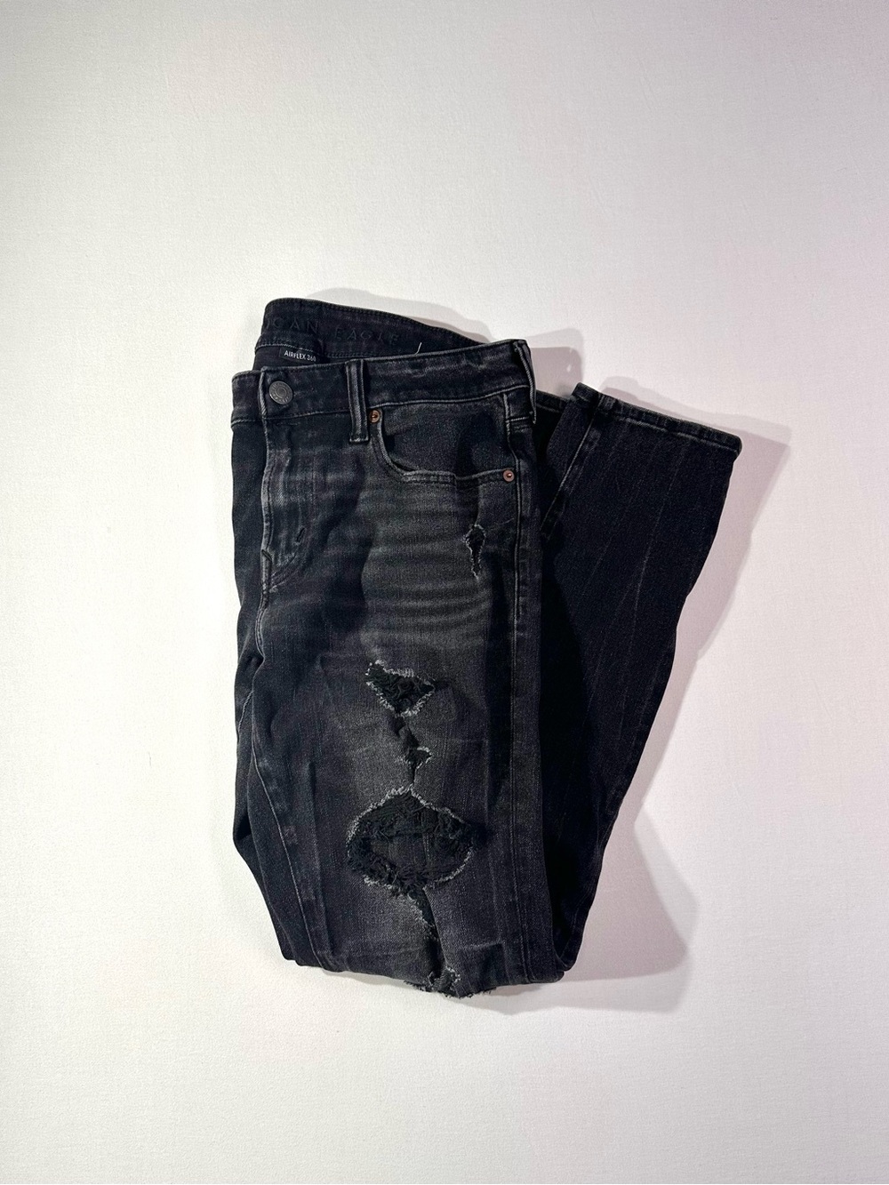 American Eagle Air Flex 360 Distressed Jeans
